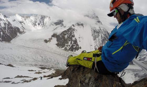 Scene from the film Climbing Higher