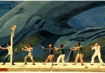 Scene from the film Mural Murals